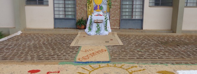 Igreja Católica celebra Corpus Christi em Turvo