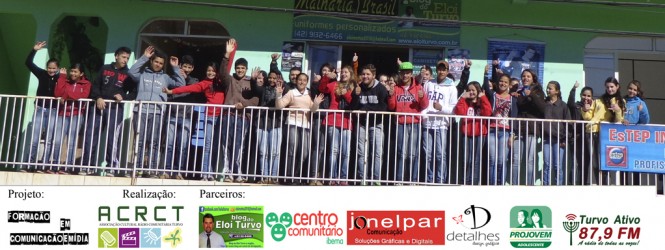 Alunos do projeto “formação em comunicação e mídia” visitam meios de comunicação do município