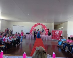 MOBILIZAÇÃO DO OUTUBRO ROSA NA SEDE