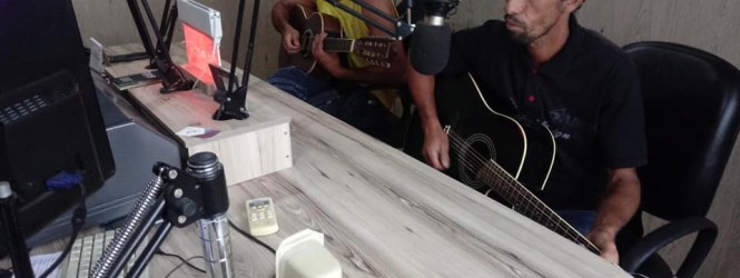 Canarinho, Sabiá e Sabiazinho na 1ª Semana Cultural Turvo Ativo. História de vida e moda de viola