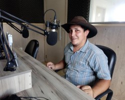 Everson de Oliveira fala sobre a lida do campo na 1ª Semana Cultural Turvo Ativo