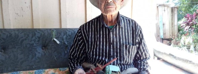 Senhor Domingos Portela foi um dos primeiros motoristas profissionais da região