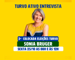 Ouça a entrevista com Sonia Bruger candidata 2ª colocada a prefeita em Turvo